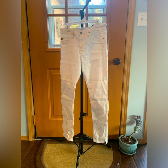 Adriano Goldschimied White Farah Skinny Ankle - Picture 1 of 4